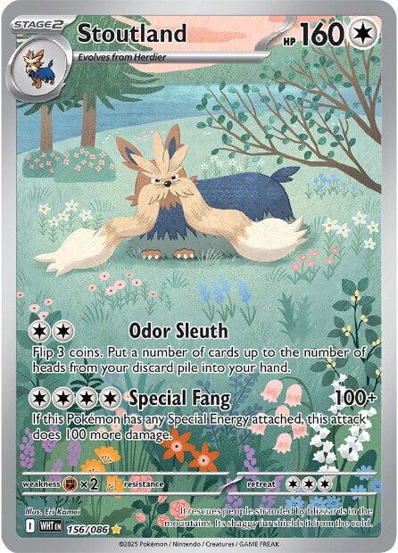 Stoutland (156/086) [Scarlet & Violet: White Flare] | Good Games North