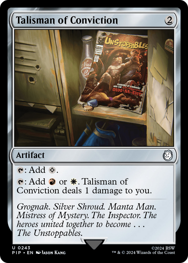 Talisman of Conviction [Fallout] | Good Games North
