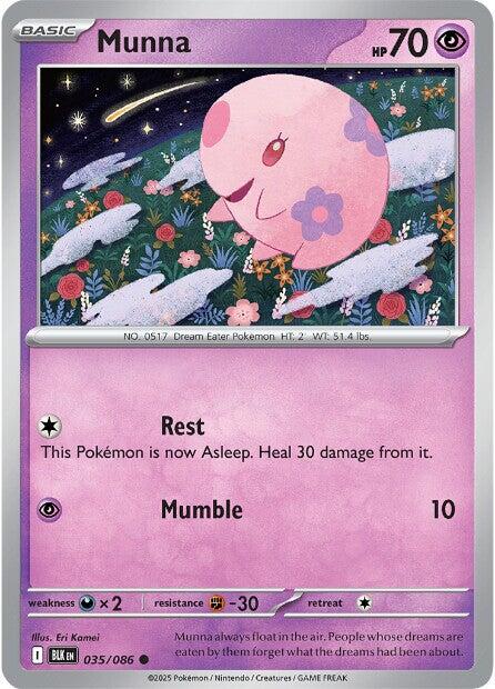 Munna (035/086) [Scarlet & Violet: Black Bolt] | Good Games North