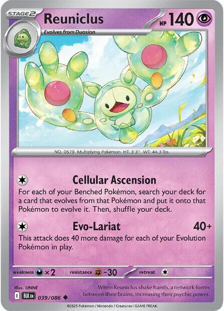 Reuniclus (039/086) [Scarlet & Violet: Black Bolt] | Good Games North