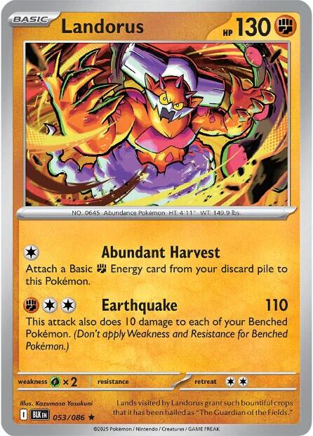 Landorus (053/086) [Scarlet & Violet: Black Bolt] | Good Games North