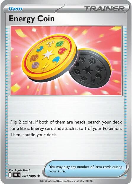 Energy Coin (081/086) [Scarlet & Violet: Black Bolt] | Good Games North