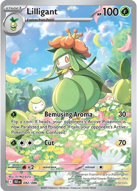 Lilligant (092/086) [Scarlet & Violet: Black Bolt] | Good Games North