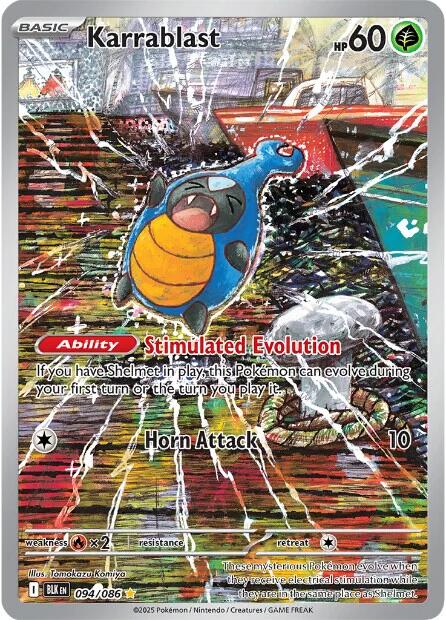Karrablast (094/086) [Scarlet & Violet: Black Bolt] | Good Games North