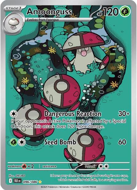 Amoonguss (096/086) [Scarlet & Violet: Black Bolt] | Good Games North