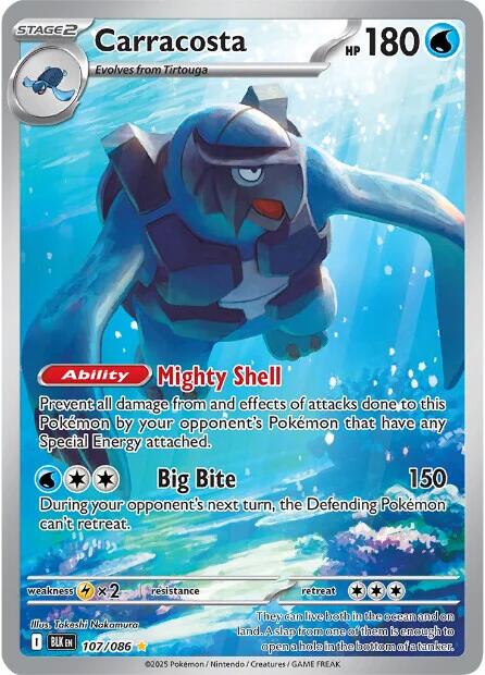 Carracosta (107/086) [Scarlet & Violet: Black Bolt] | Good Games North