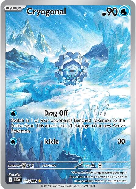 Cryogonal (111/086) [Scarlet & Violet: Black Bolt] | Good Games North