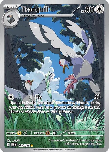 Tranquill (149/086) [Scarlet & Violet: Black Bolt] | Good Games North