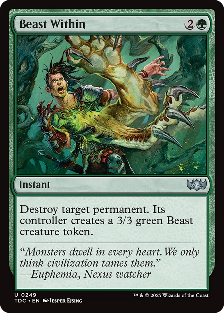 Beast Within [Tarkir: Dragonstorm Commander] | Good Games North