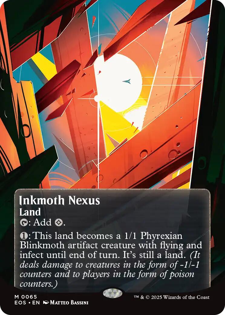 Inkmoth Nexus (0065) (Borderless) [Edge of Eternities: Stellar Sights] | Good Games North