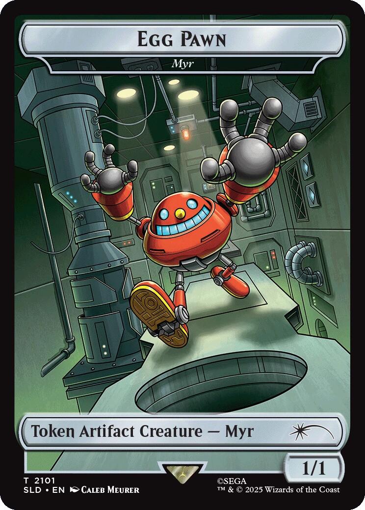 Egg Pawn - Myr Token [Secret Lair Drop Series] | Good Games North