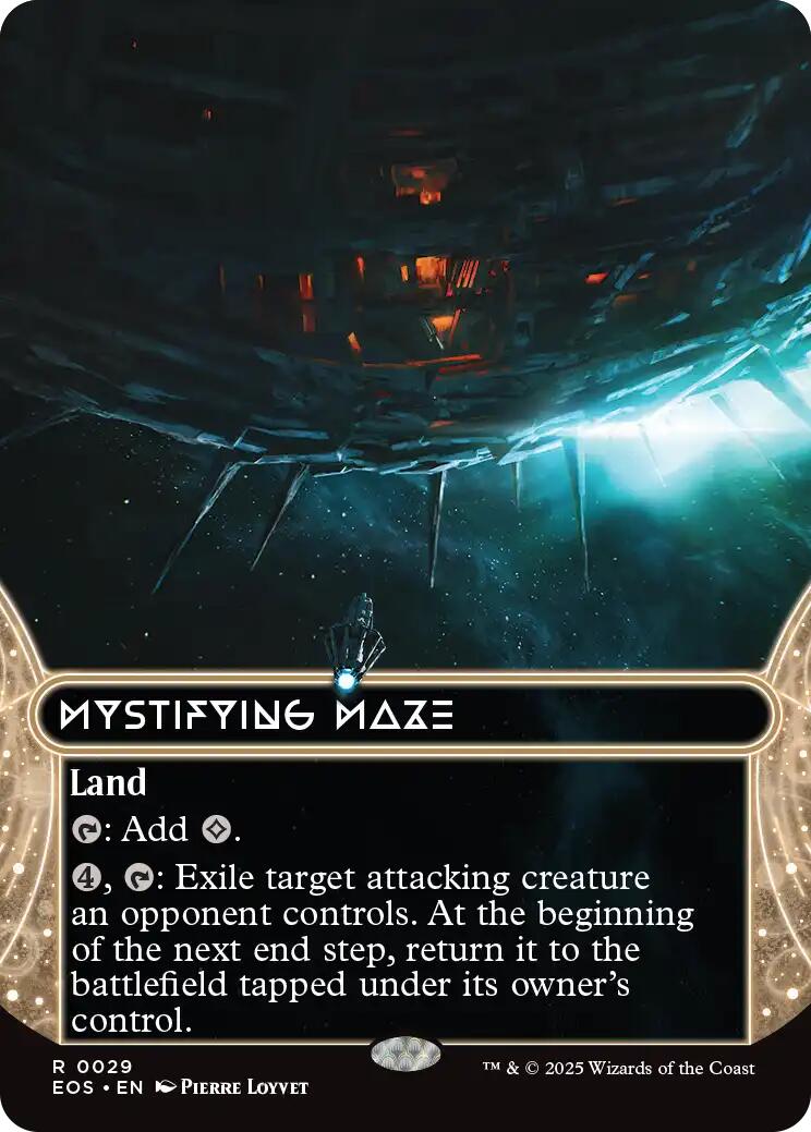 Mystifying Maze (0029) (Borderless) [Edge of Eternities: Stellar Sights] | Good Games North