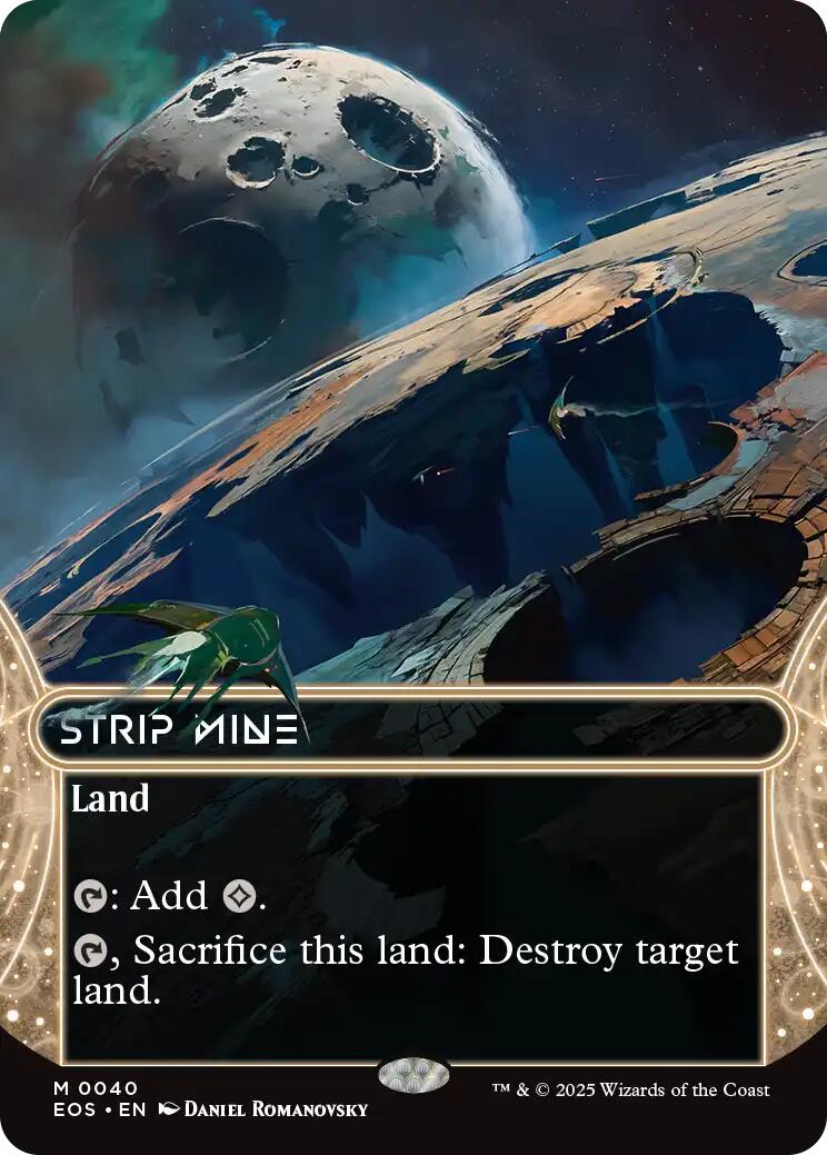 Strip Mine (0040) (Borderless) [Edge of Eternities: Stellar Sights] | Good Games North