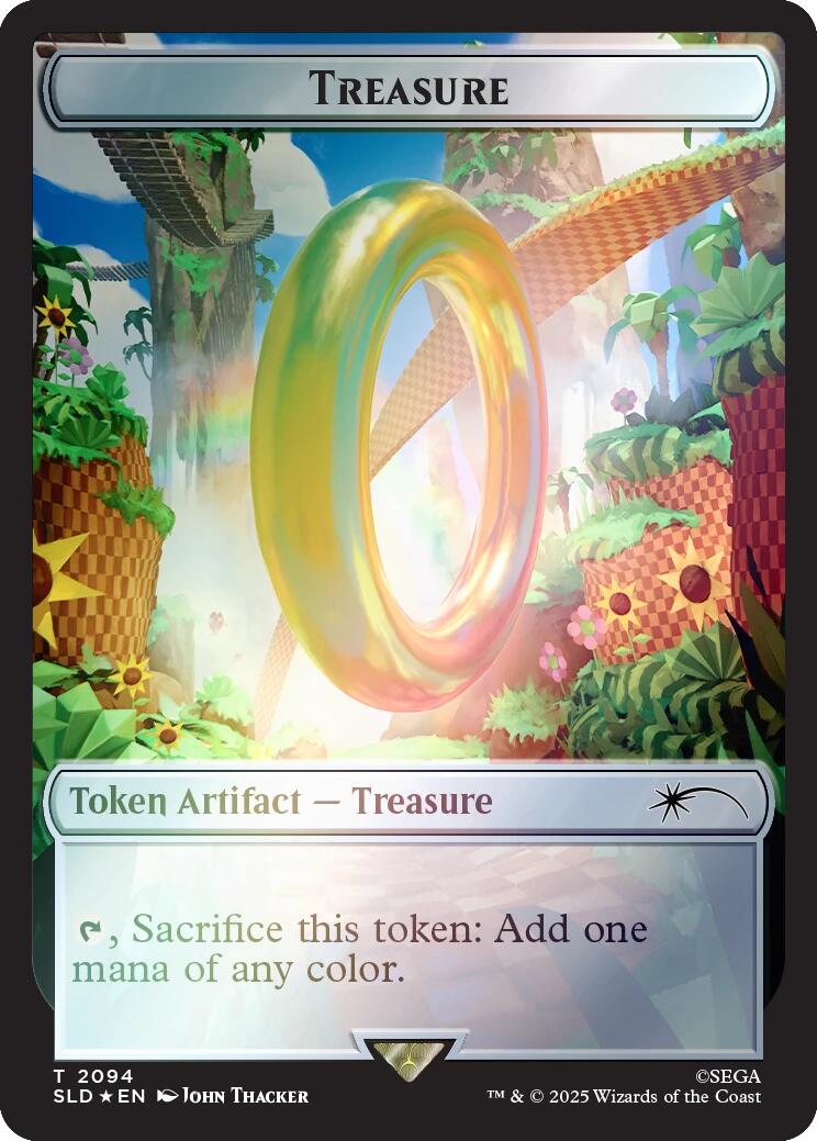 Treasure Token (2094) (Rainbow Foil) [Secret Lair Drop Series] | Good Games North