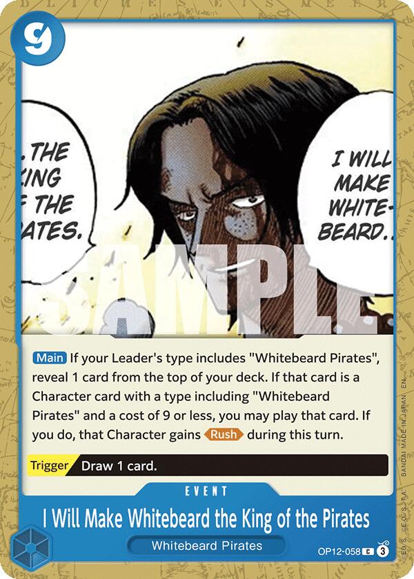I Will Make Whitebeard the King of the Pirates [Legacy of the Master] | Good Games North