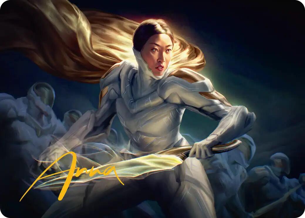 Cosmogrand Zenith Art Card (Gold-Stamped Signature) [Edge of Eternities Art Series] | Good Games North