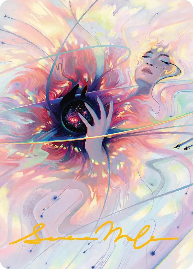 Beyond the Quiet Art Card (Gold-Stamped Signature) [Edge of Eternities Art Series] | Good Games North