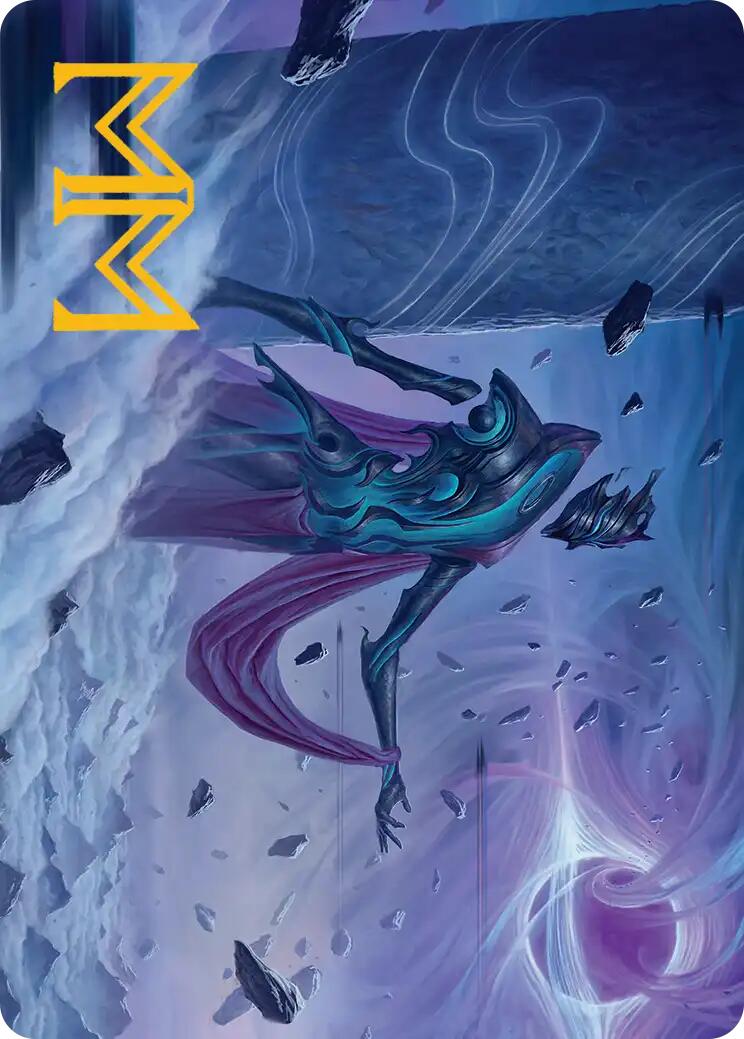 Bygone Colossus Art Card (Gold-Stamped Signature) [Edge of Eternities Art Series] | Good Games North