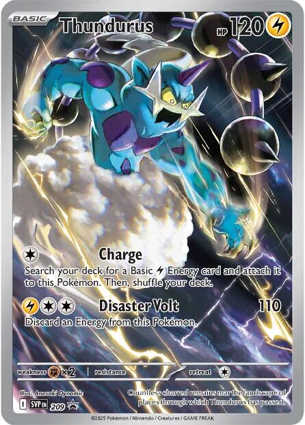 Thundurus (209) [Scarlet & Violet: Black Star Promos] | Good Games North