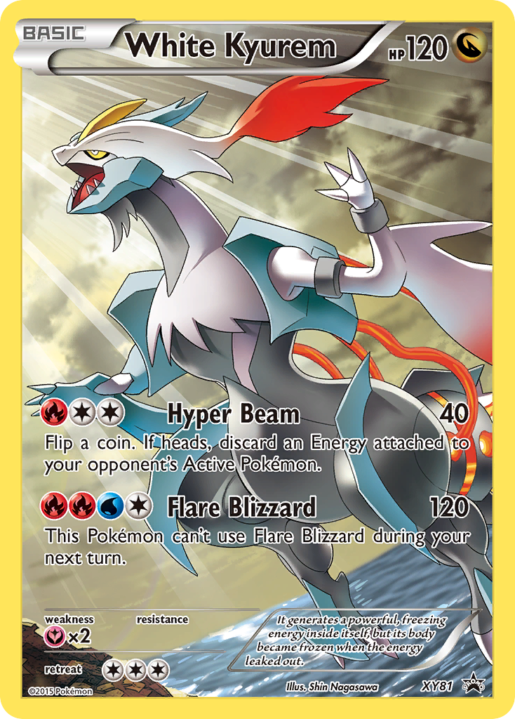 White Kyurem (XY81) (Full Art Promo) [XY: Black Star Promos] | Good Games North