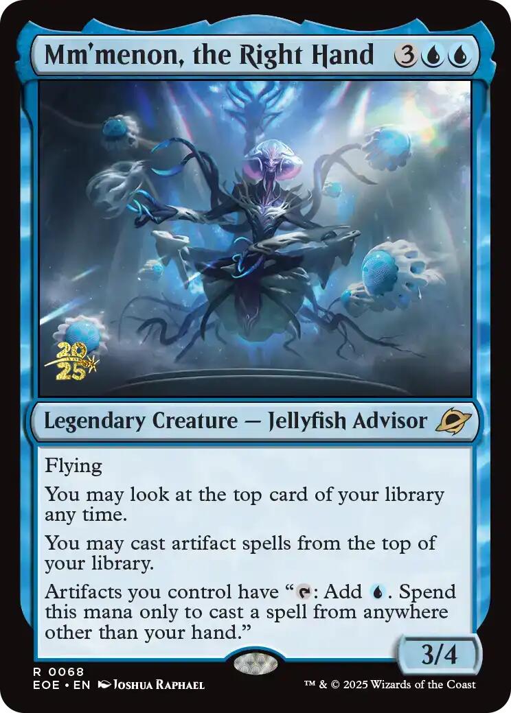Mm'menon, the Right Hand [Edge of Eternities Prerelease Promos] | Good Games North