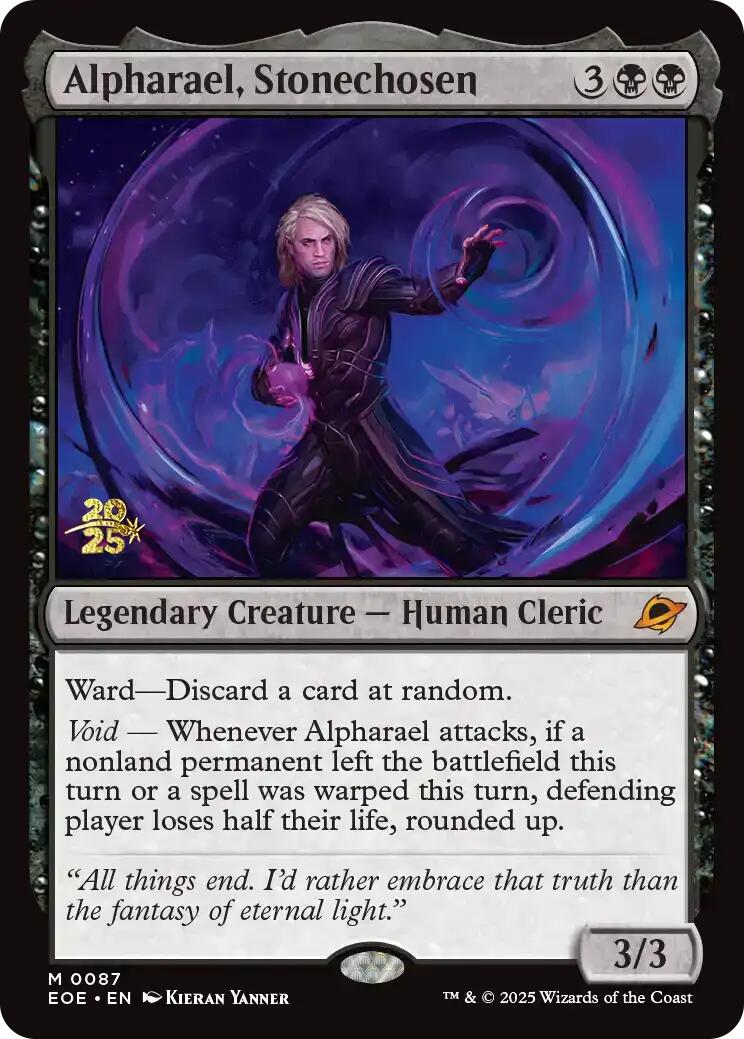 Alpharael, Stonechosen [Edge of Eternities Prerelease Promos] | Good Games North