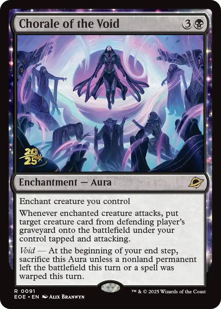 Chorale of the Void [Edge of Eternities Prerelease Promos] | Good Games North