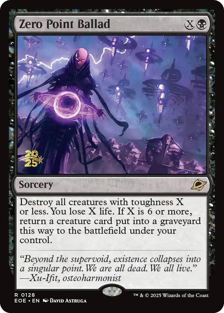 Zero Point Ballad [Edge of Eternities Prerelease Promos] | Good Games North