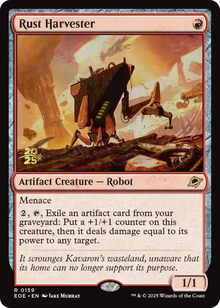 Rust Harvester [Edge of Eternities Prerelease Promos] | Good Games North