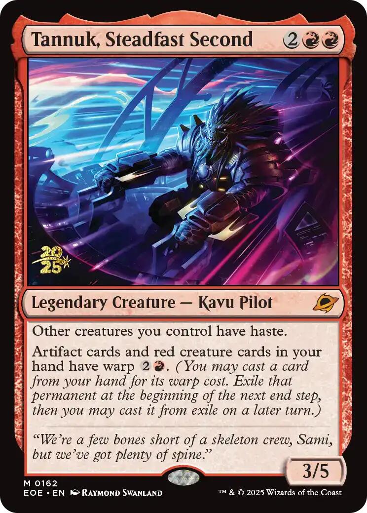 Tannuk, Steadfast Second [Edge of Eternities Prerelease Promos] | Good Games North