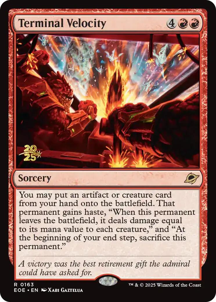 Terminal Velocity [Edge of Eternities Prerelease Promos] | Good Games North