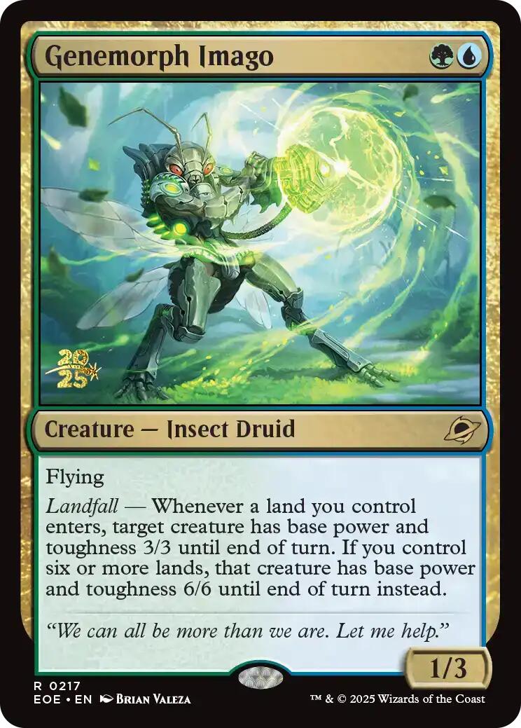 Genemorph Imago [Edge of Eternities Prerelease Promos] | Good Games North