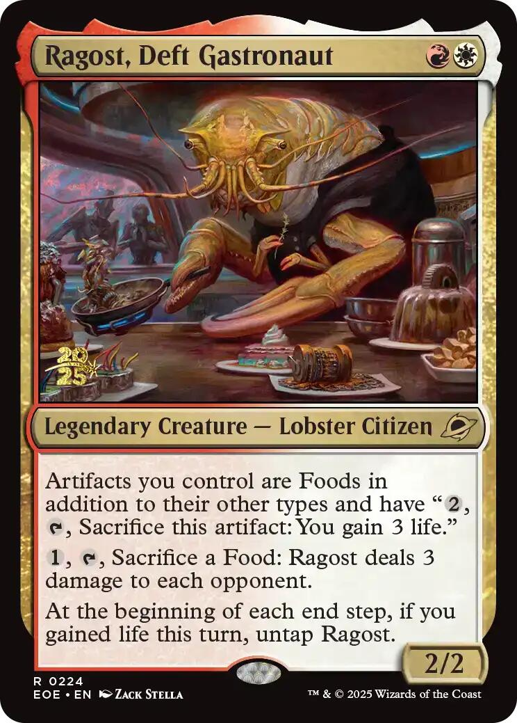 Ragost, Deft Gastronaut [Edge of Eternities Prerelease Promos] | Good Games North