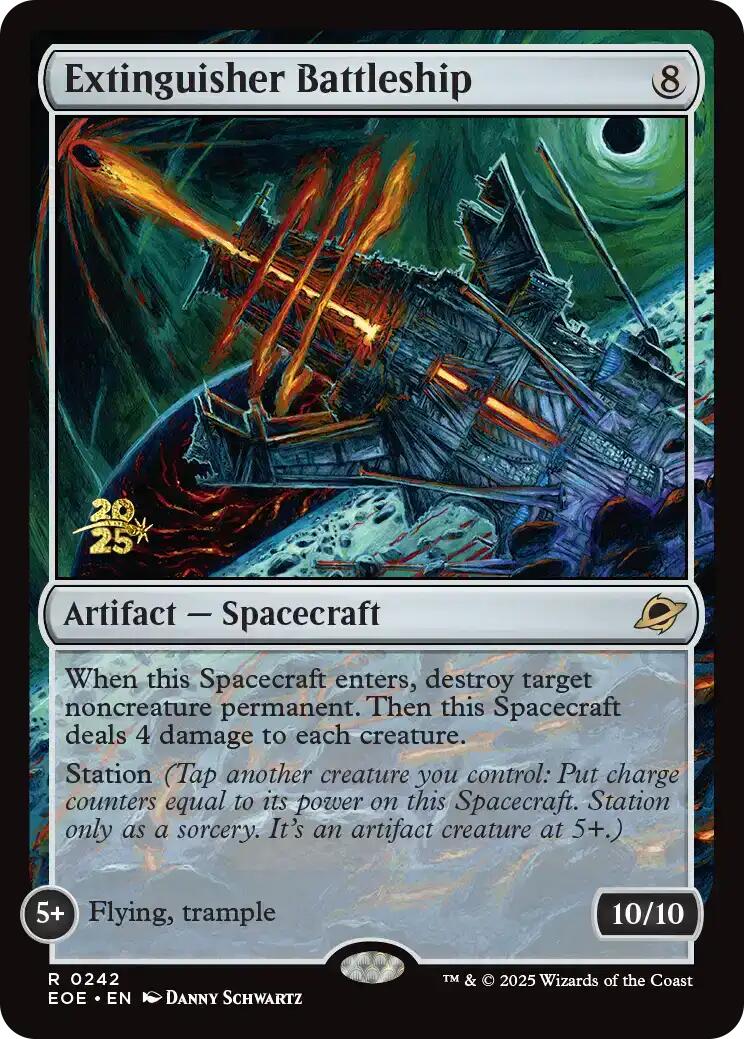 Extinguisher Battleship [Edge of Eternities Prerelease Promos] | Good Games North