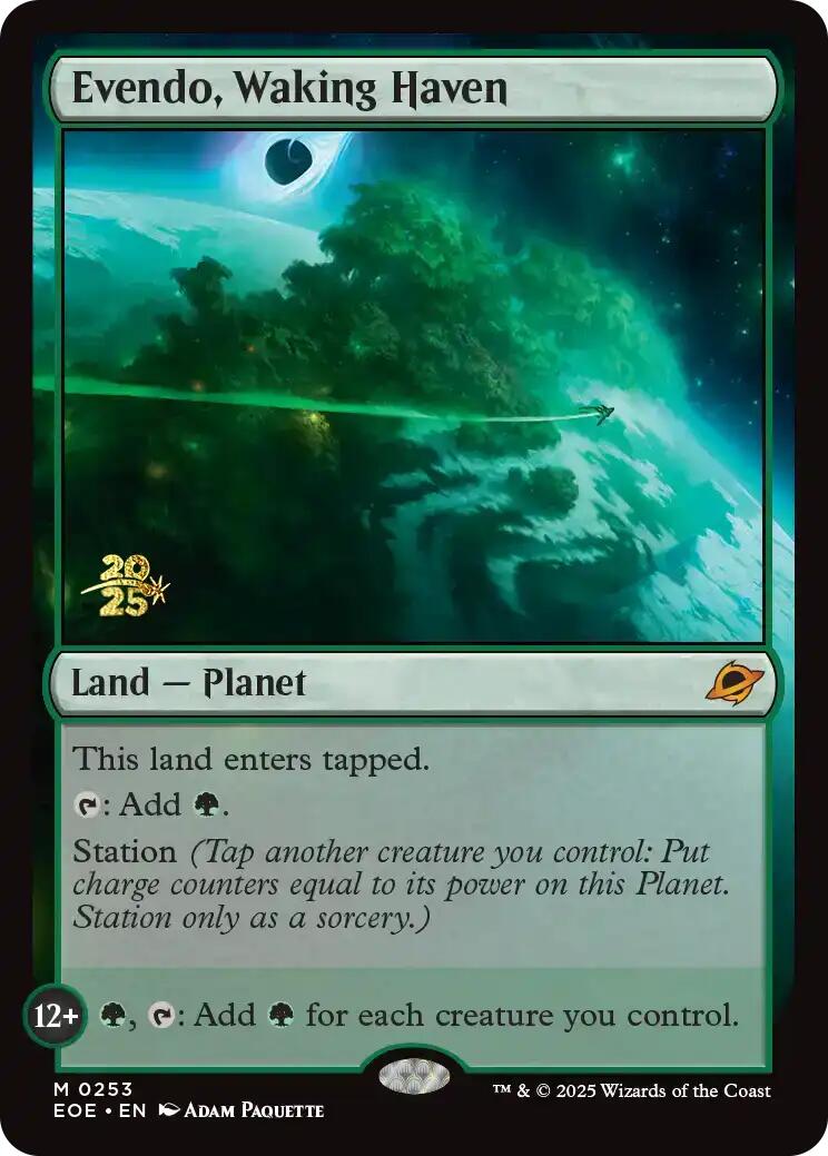 Evendo, Waking Haven [Edge of Eternities Prerelease Promos] | Good Games North