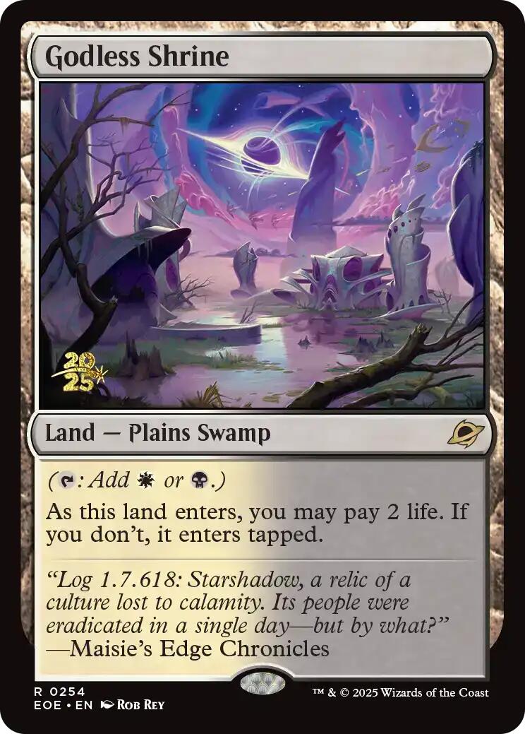 Godless Shrine [Edge of Eternities Prerelease Promos] | Good Games North