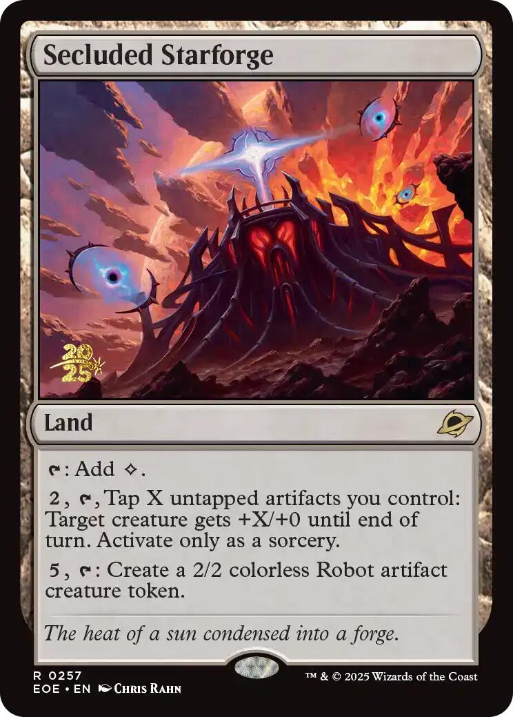 Secluded Starforge [Edge of Eternities Prerelease Promos] | Good Games North