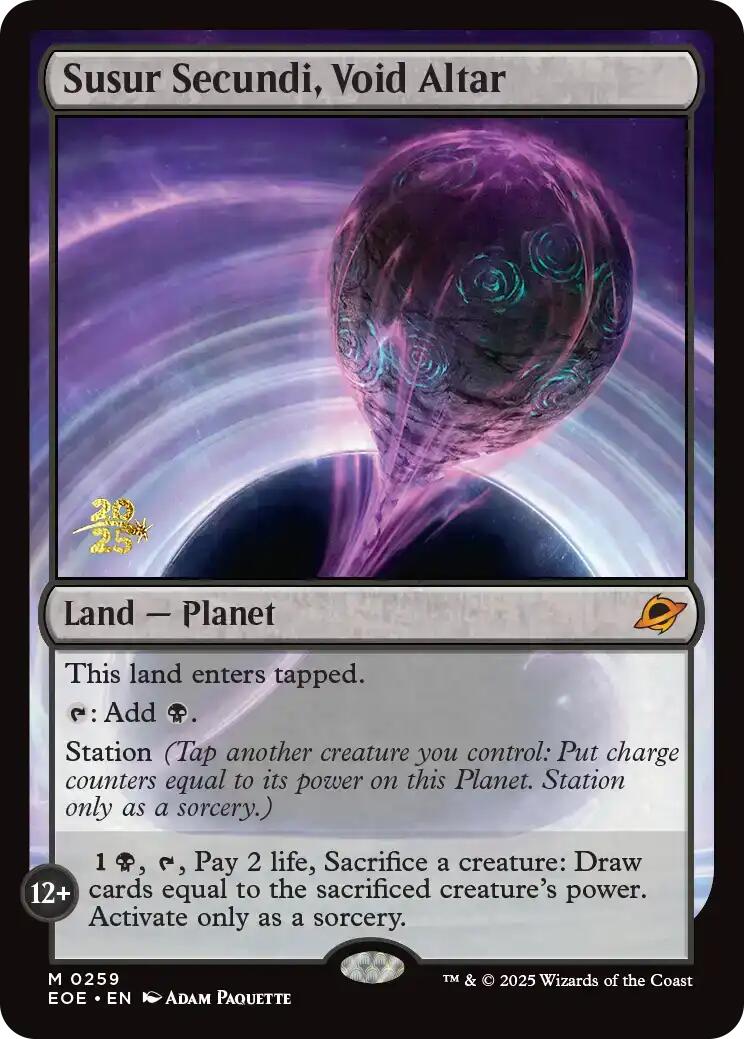 Susur Secundi, Void Altar [Edge of Eternities Prerelease Promos] | Good Games North