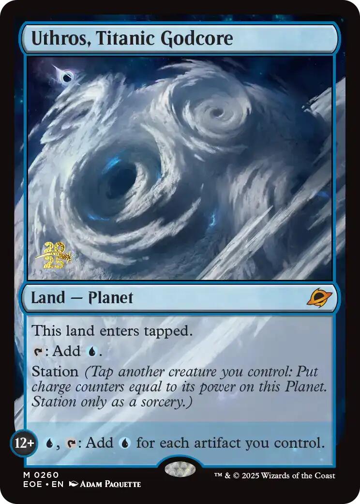 Uthros, Titanic Godcore [Edge of Eternities Prerelease Promos] | Good Games North