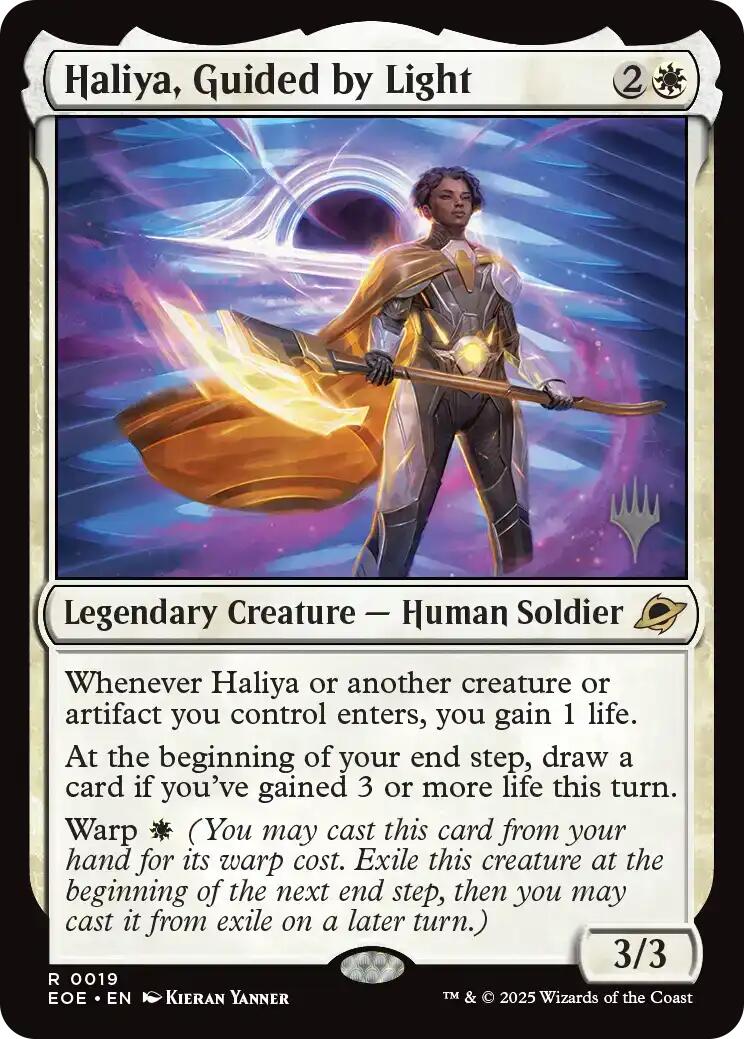 Haliya, Guided by Light [Edge of Eternities Promo Pack] | Good Games North