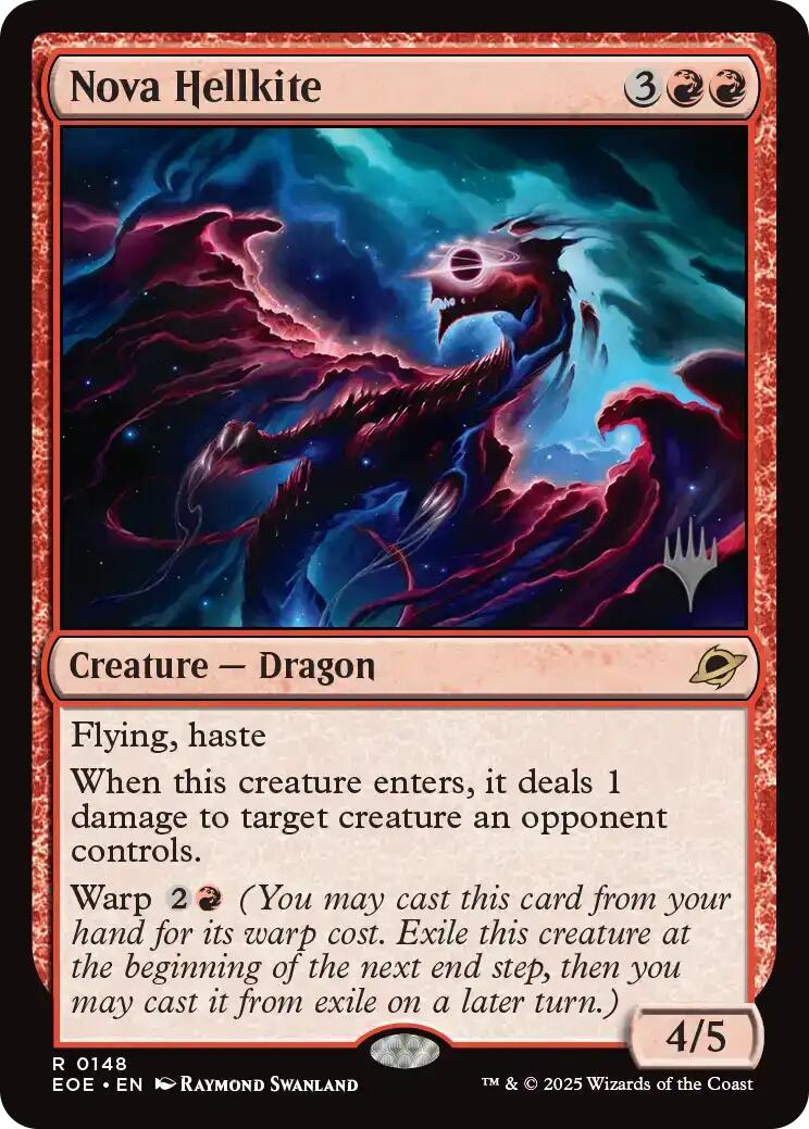 Nova Hellkite [Edge of Eternities Promo Pack] | Good Games North
