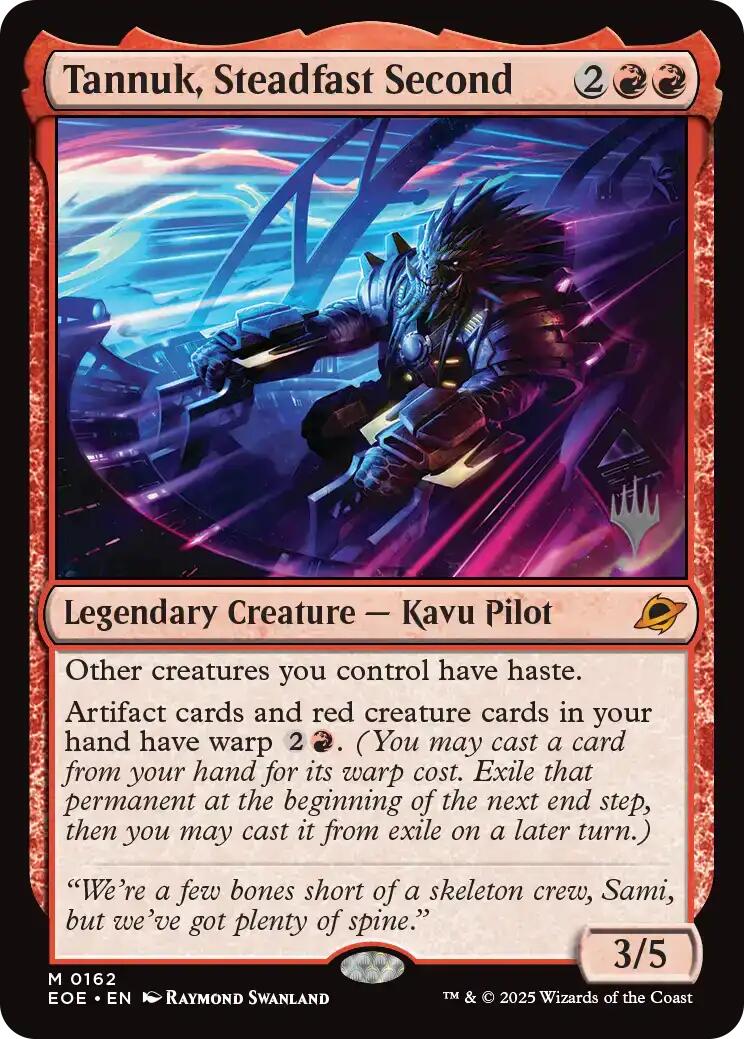 Tannuk, Steadfast Second [Edge of Eternities Promo Pack] | Good Games North