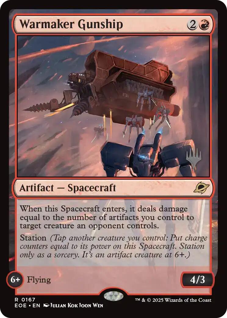 Warmaker Gunship [Edge of Eternities Promo Pack] | Good Games North