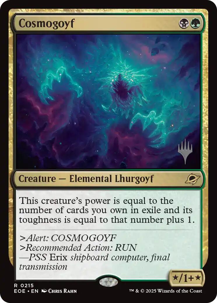 Cosmogoyf [Edge of Eternities Promo Pack] | Good Games North