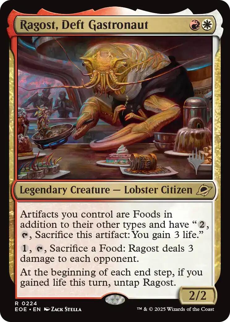 Ragost, Deft Gastronaut [Edge of Eternities Promo Pack] | Good Games North