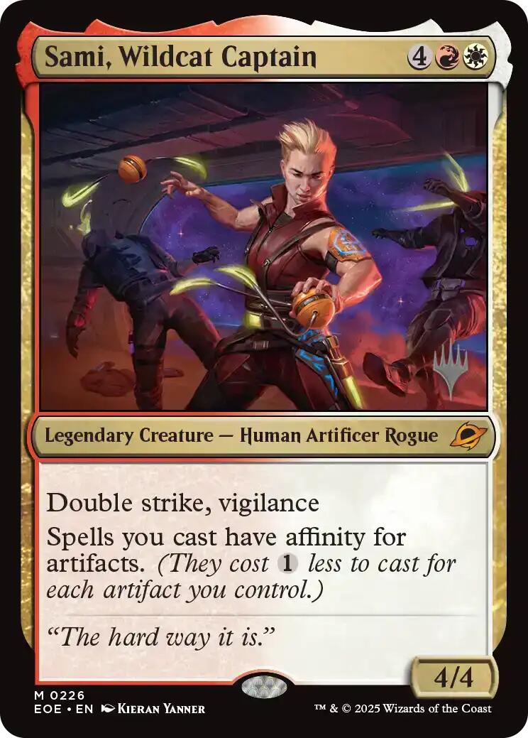 Sami, Wildcat Captain [Edge of Eternities Promo Pack] | Good Games North