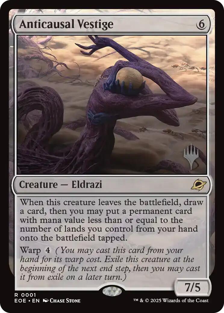Anticausal Vestige [Edge of Eternities Promo Pack] | Good Games North