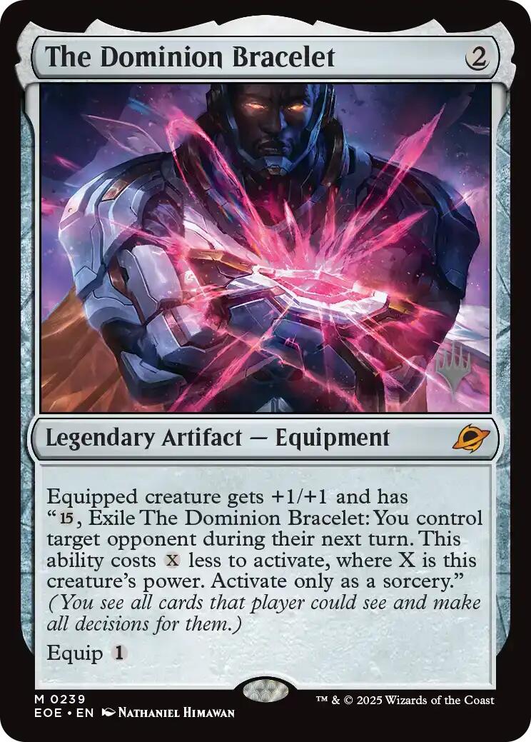 The Dominion Bracelet [Edge of Eternities Promo Pack] | Good Games North