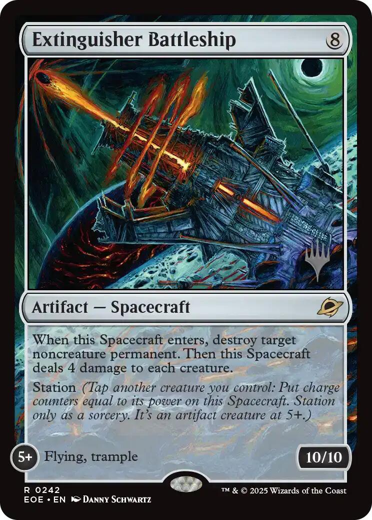 Extinguisher Battleship [Edge of Eternities Promo Pack] | Good Games North