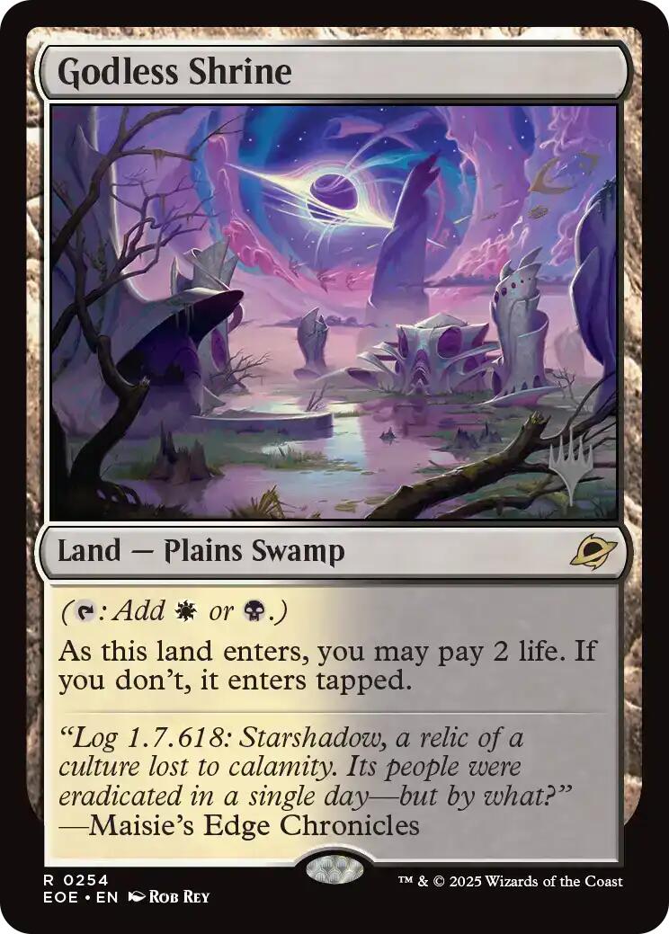 Godless Shrine [Edge of Eternities Promo Pack] | Good Games North